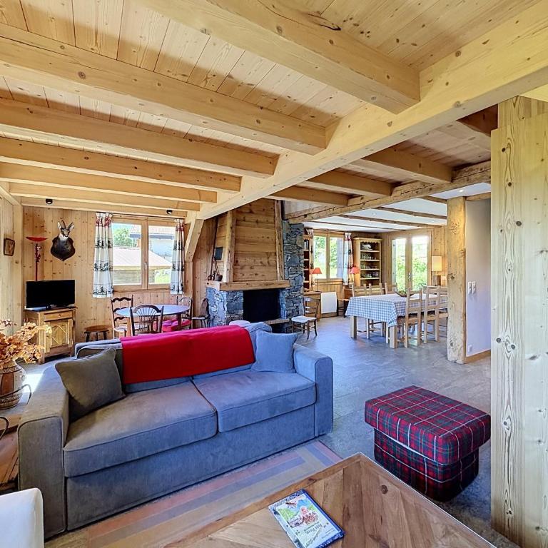 Chalet vue Mont-Blanc - 6 pers. - Chalet 3 Chambres - 1