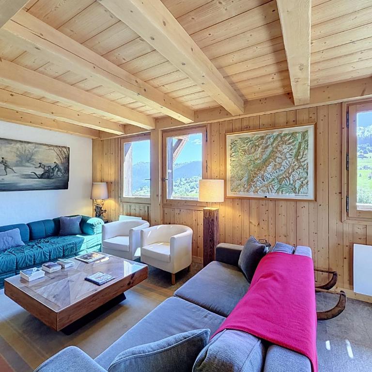 Chalet vue Mont-Blanc - 6 pers. - Chalet 3 Chambres - 17