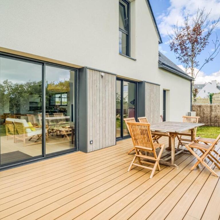 Belle maison moderne proche plages & bourg - Maison 5 Chambres - 55