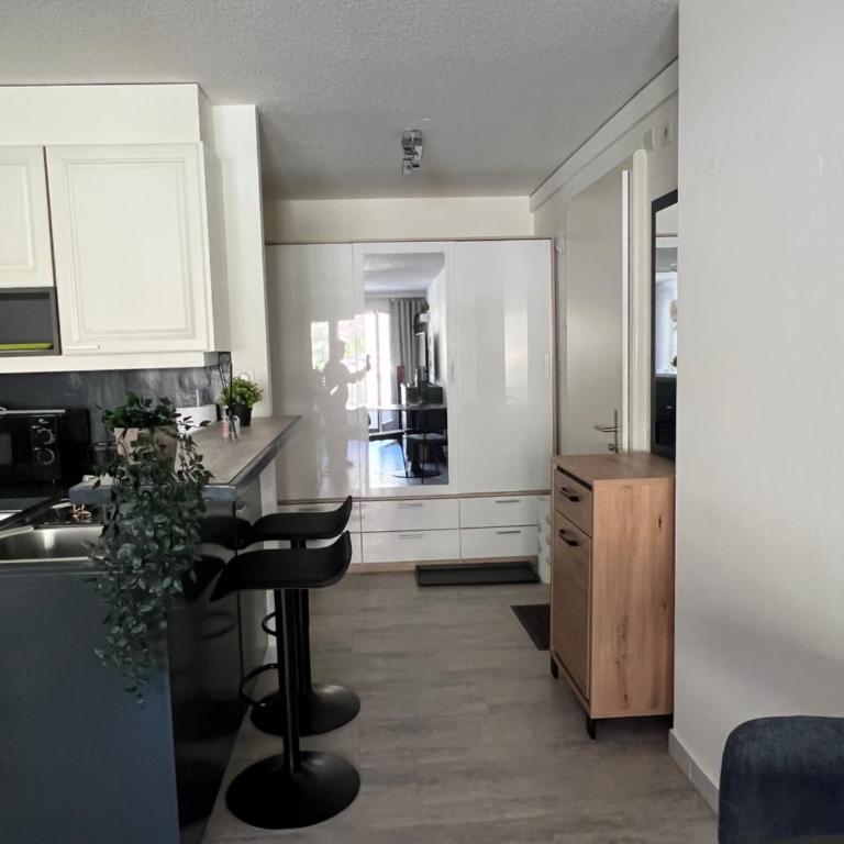 Studio 38 m2 bains de Saillon - Apartment mit 1 Schlafzimmer - 4