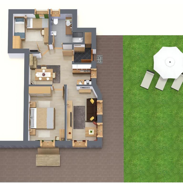 Alpinchalet Luispeck - Appartamento con 2 Camere da Letto e con Vista Montagna - 3