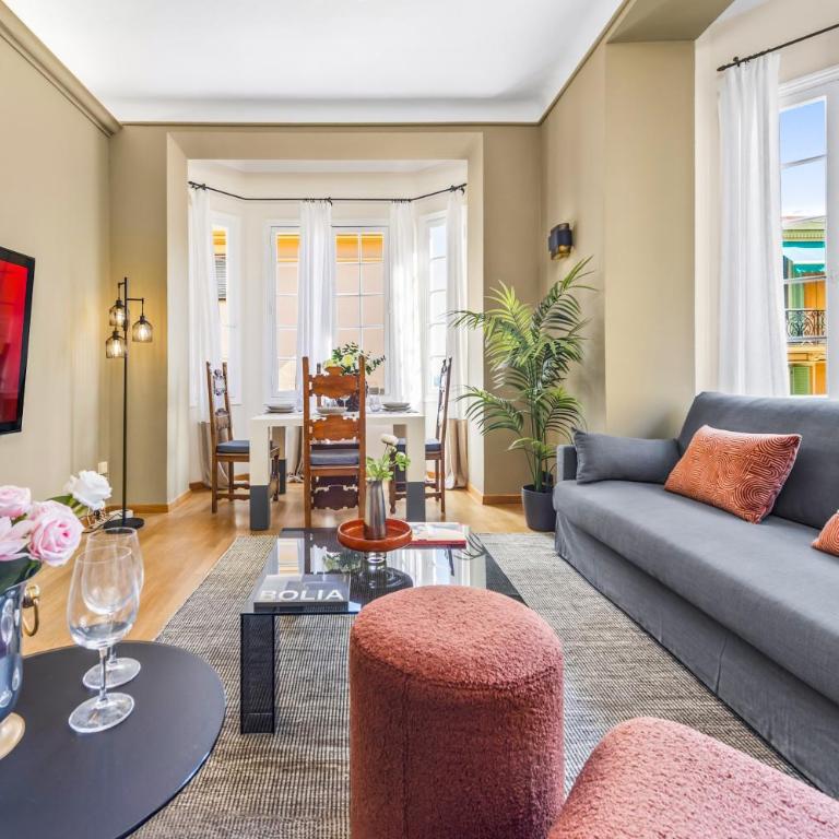 Luxueux et Confortable 3 pieces à 300m Monaco - HK - Appartement 2 Chambres - 6