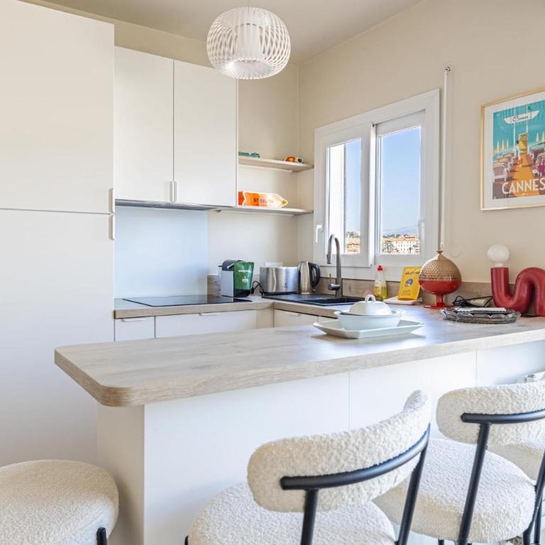 6 COUS T2 - Stunning 1-bedroom 10m Croisette and Rue d'Antibes - Appartement 1 Chambre - Vue sur Ville - 7