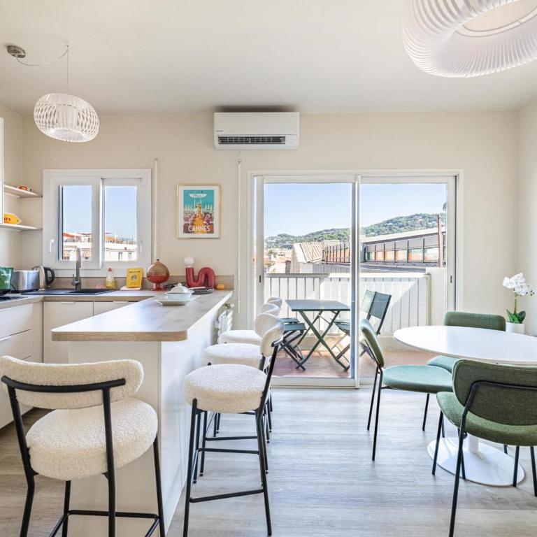 6 COUS T2 - Stunning 1-bedroom 10m Croisette and Rue d'Antibes - Appartement 1 Chambre - Vue sur Ville - 1