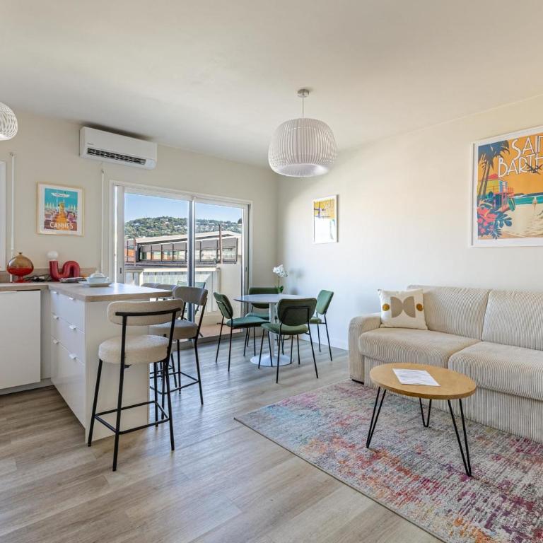 6 COUS T2 - Stunning 1-bedroom 10m Croisette and Rue d'Antibes - Appartement 1 Chambre - Vue sur Ville - 4