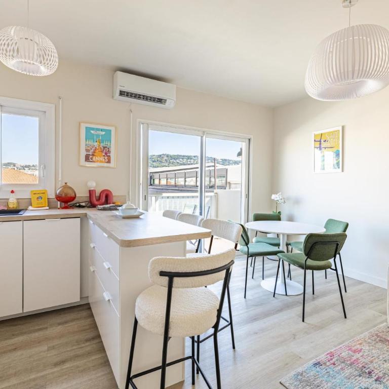 6 COUS T2 - Stunning 1-bedroom 10m Croisette and Rue d'Antibes - Appartement 1 Chambre - Vue sur Ville - 9