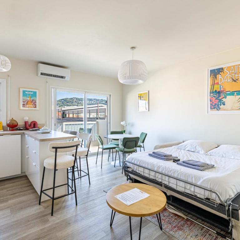 6 COUS T2 - Stunning 1-bedroom 10m Croisette and Rue d'Antibes - Appartement 1 Chambre - Vue sur Ville - 14