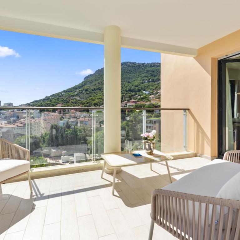Luxurious 2-bedroom, pool, panoramic views, Monaco - HL - Appartement 1 Chambre - 40