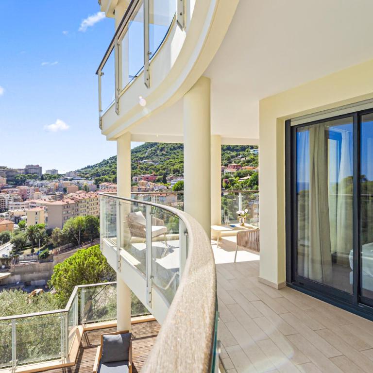 Luxurious 2-bedroom, pool, panoramic views, Monaco - HL - Appartement 1 Chambre - 36