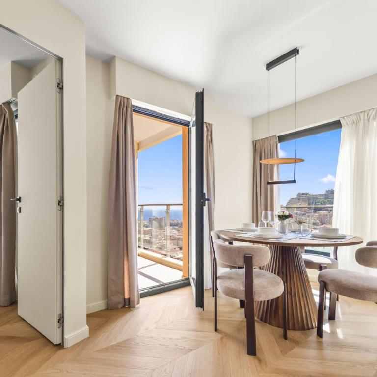 Luxurious 2-bedroom, pool, panoramic views, Monaco - HL - Appartement 1 Chambre - 17