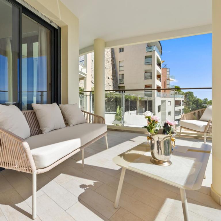 Luxurious 2-bedroom, pool, panoramic views, Monaco - HL - Appartement 1 Chambre - 38