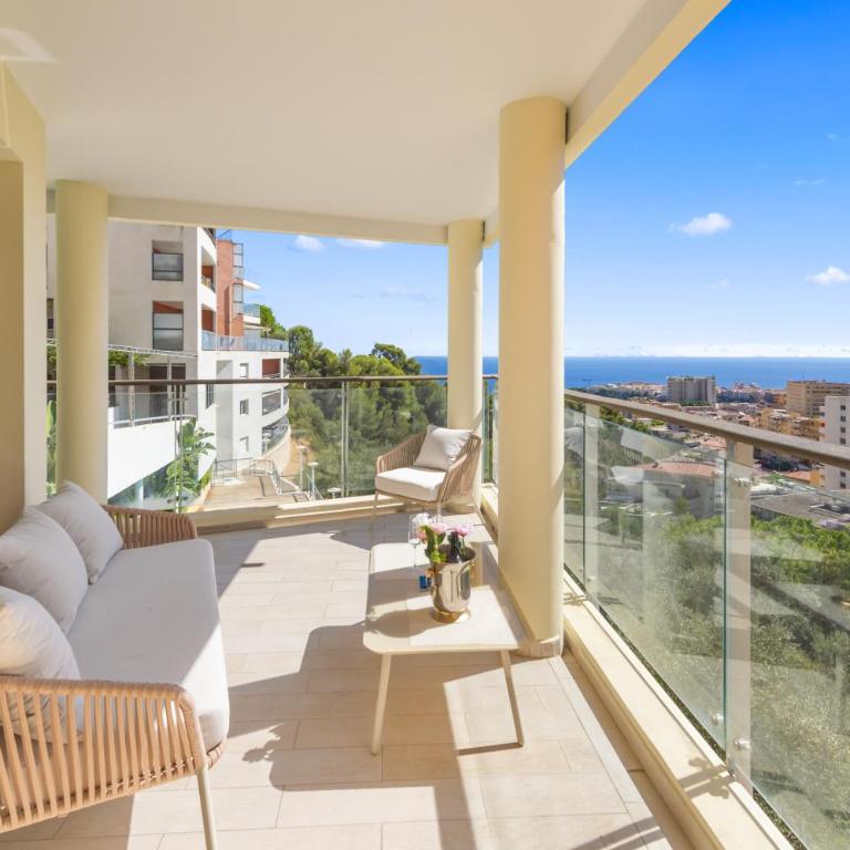 Luxurious 2-bedroom, pool, panoramic views, Monaco - HL - Appartement 1 Chambre - 39