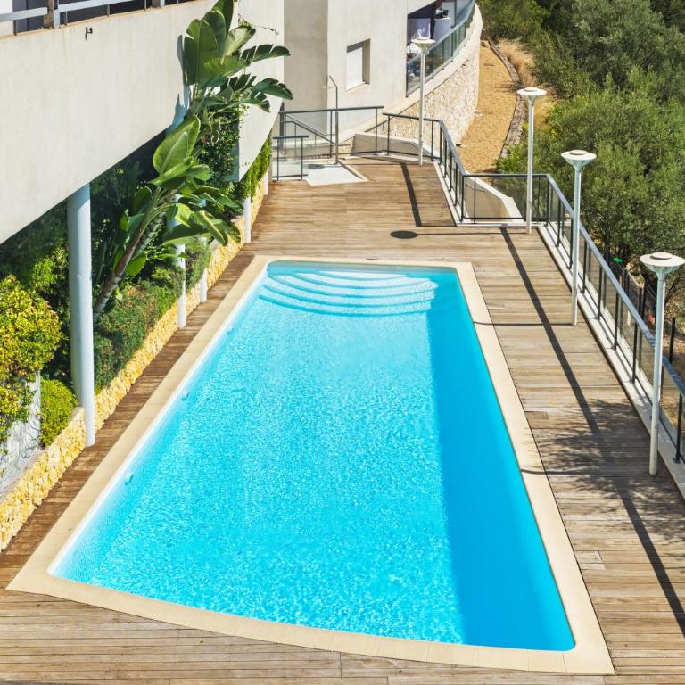 Luxurious 2-bedroom, pool, panoramic views, Monaco - HL - Appartement 1 Chambre - 45