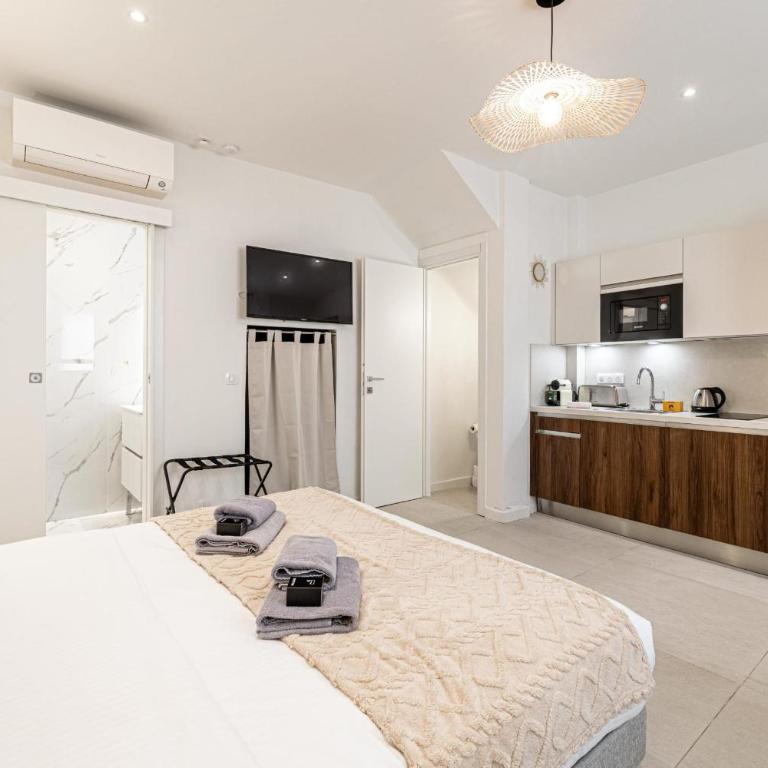 MERO ANT - Stunning studio for 2 people 200m from Croisette - Studio avec Lit Queen-Size - 9
