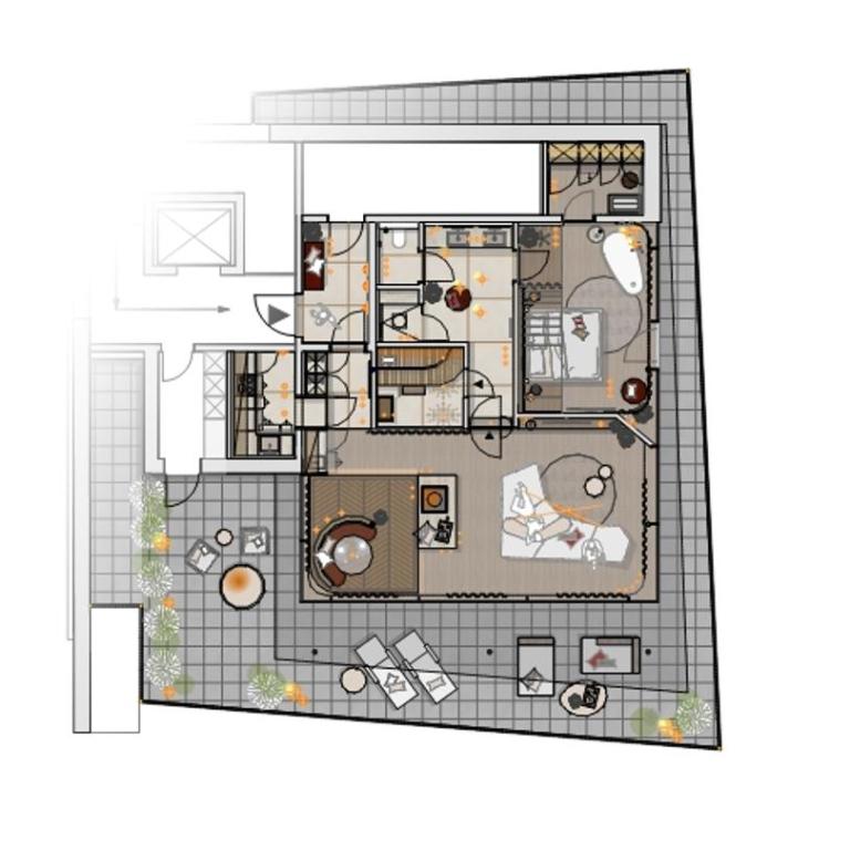 Hotel Schöne Aussicht - Suite mit Sauna - 8
