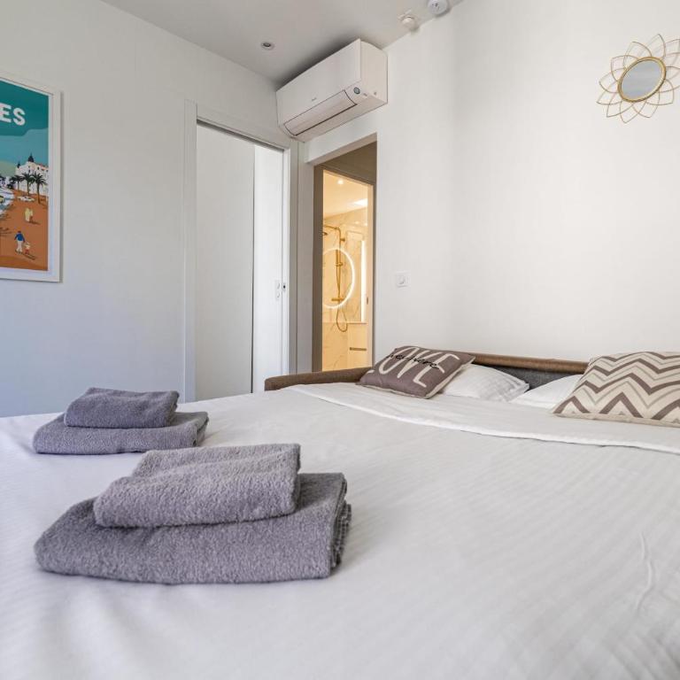 MERO PALM - Luxurious 2-bedroom with terrace 200m from Palais - Appartement 2 Chambres avec Terrasse - 9
