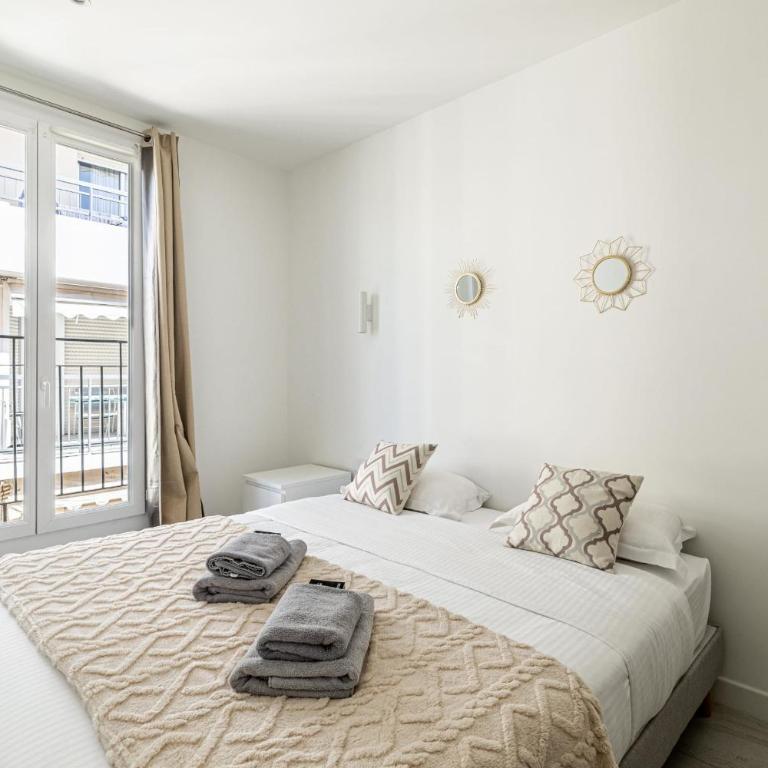 MERO PALM - Luxurious 2-bedroom with terrace 200m from Palais - Appartement 2 Chambres avec Terrasse - 10