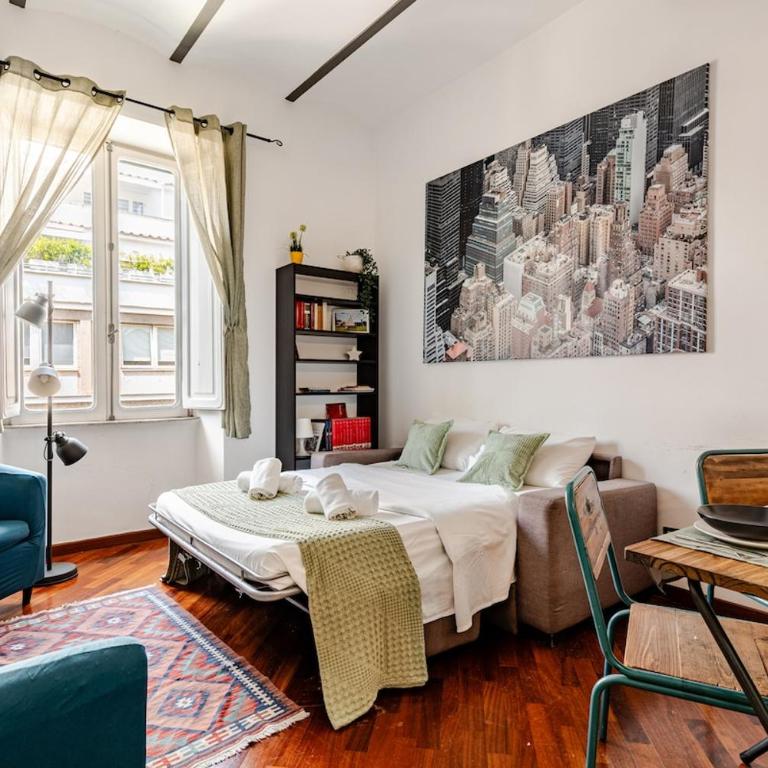 Vatican Elegant for 6, Metro & Comfort - Appartamento con 2 Camere da Letto - 20