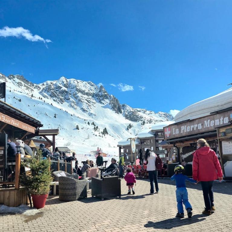 Cozy' Cimes - Rénové à Neuf - Ski-In Ski-Out Belle Plagne 2100m - 1pl Parking - 2 Balcons - Vue imprenable - Appartamento con 2 Camere da Letto e con Vista Montagna - 35