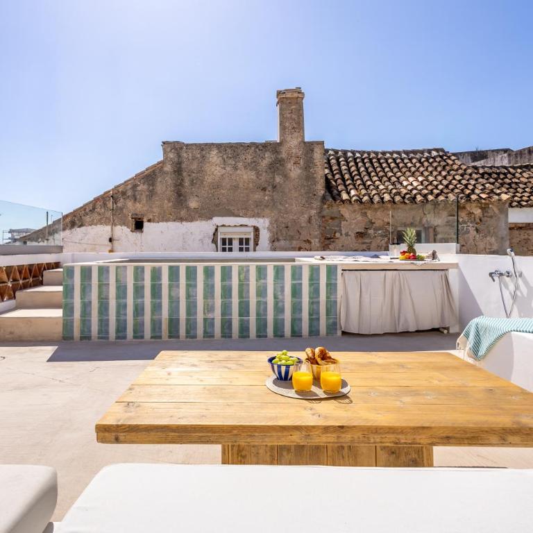 Encanto, casco histórico y pequeña piscina privada - Apartamento de 2 dormitorios con piscina privada - 6