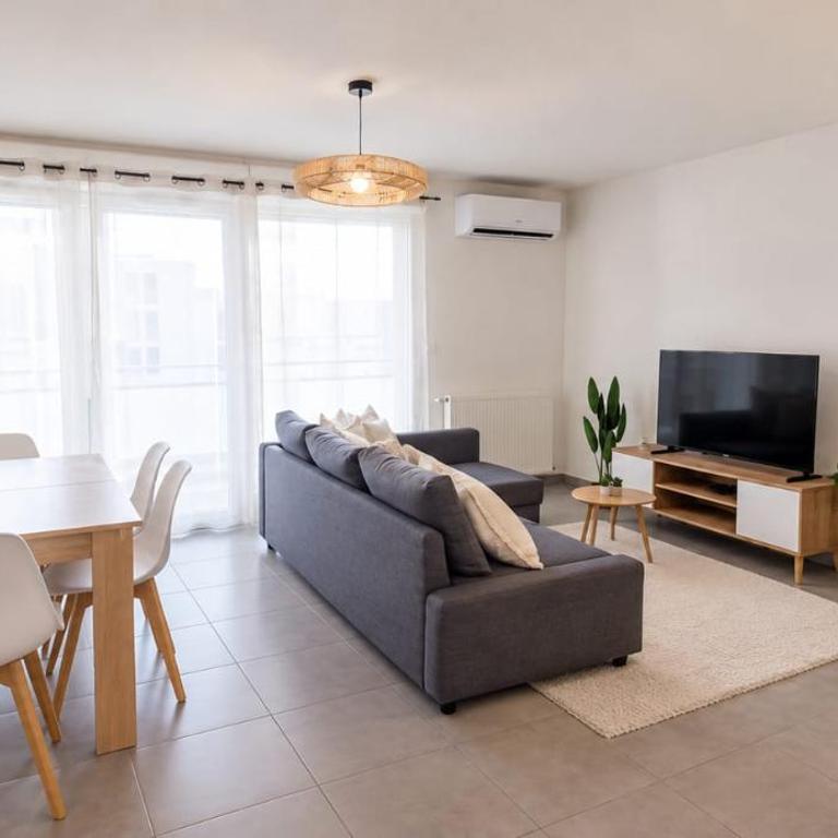 La parenthèse confort - T3 parking wifi proche périphérique - Apartment mit 2 Schlafzimmern und Balkon - 19