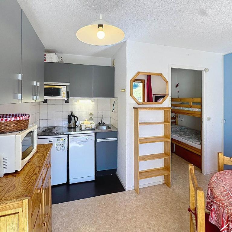 Studio cabine 4 pers, Les Menuires, animaux admis - Studio - 11