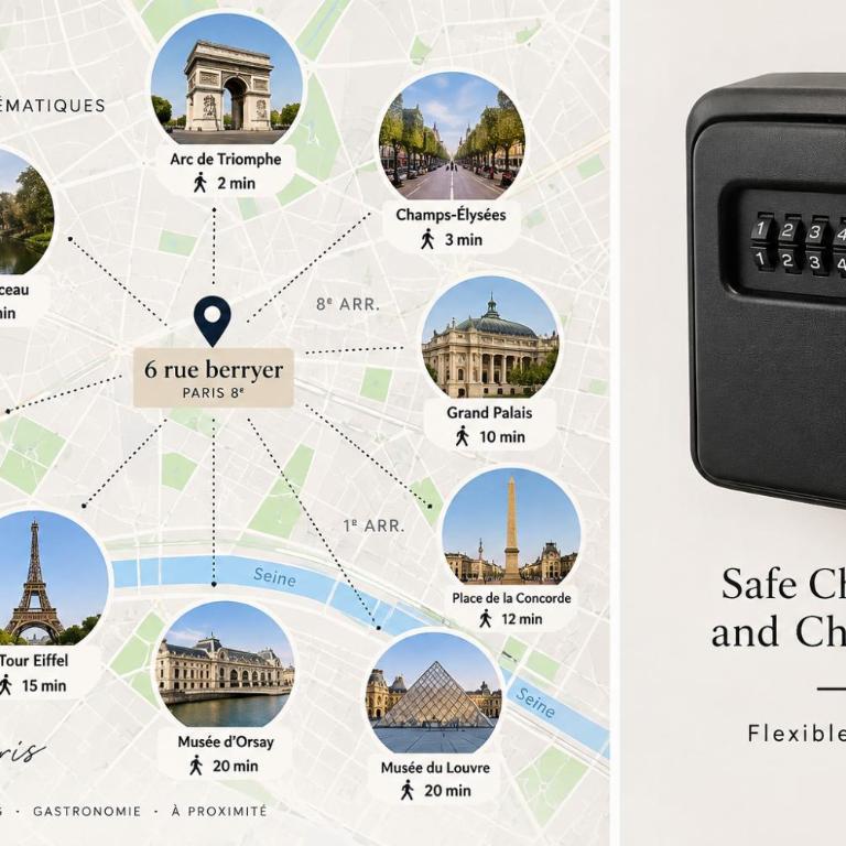 Charmante und gemütliche Wohnung in bester Lage von Paris - Appartement 1 Chambre - 24