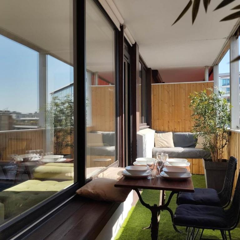 parisapartmenteiffel - large modern 55 sqm - view & terrace - Apartamento de 1 dormitorio - 13