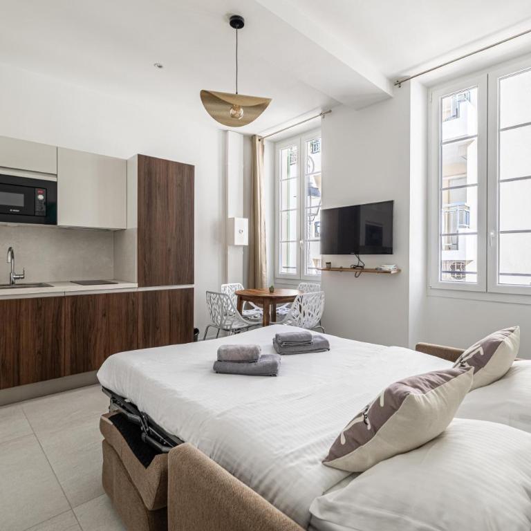 MERO SUQ - Renovated 1-bedroom apartment 200m from Croisette - Appartement 1 Chambre - Vue sur Ville - 4