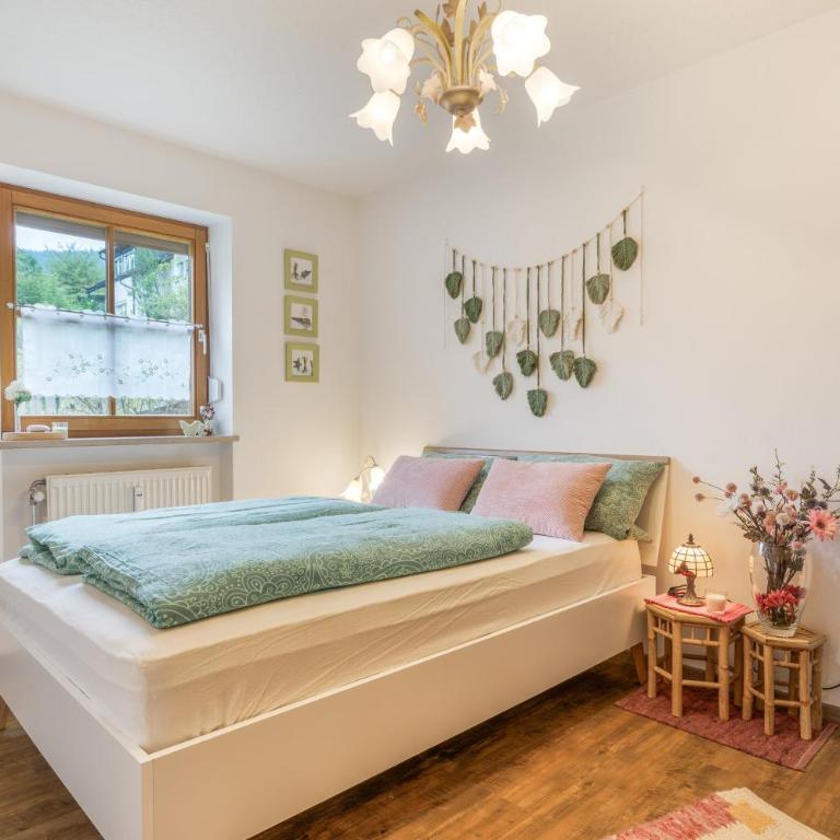 Ferienwohnung Zellertalblick - Appartement 1 Chambre Supérieur avec Balcon - 10