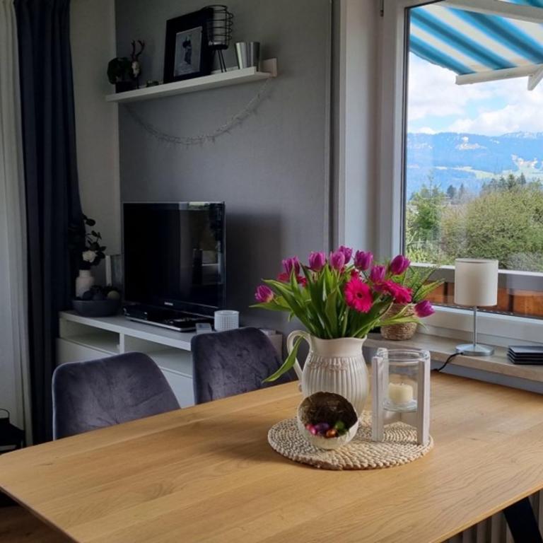 "AllgäuPhorie", Oberreute - Apartment mit Blick auf die Berge - 3