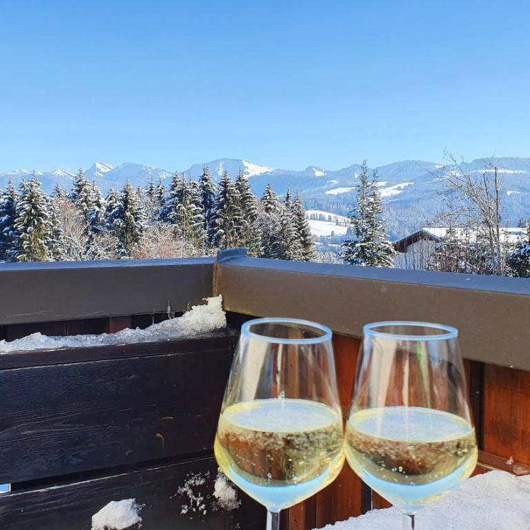 "AllgäuPhorie", Oberreute - Apartment mit Blick auf die Berge - 8