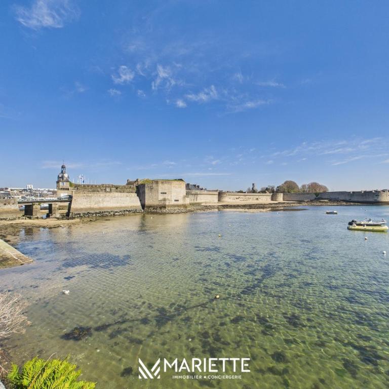 -CORAIL- Studio vue mer, balcon & parking a Concancarneau - Studio - Vue sur Mer - 23