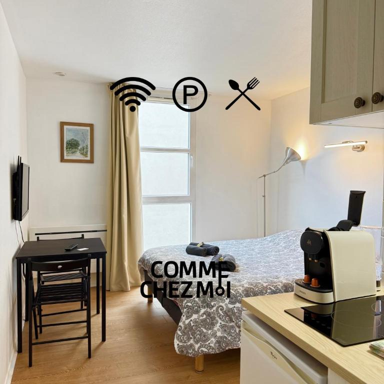 Studio Le 118 tout équipé à Nancy - garage gratuit sur place - Appartement 1 Chambre - 1