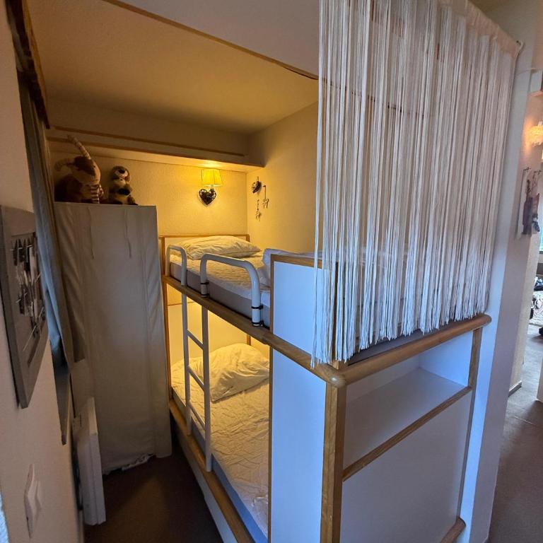 STUDIO CABINE DE CHARME VUE EXCEPTIONNELLE Résidence Malinka skis aux pieds proche parking - Appartement 1 Chambre - 3
