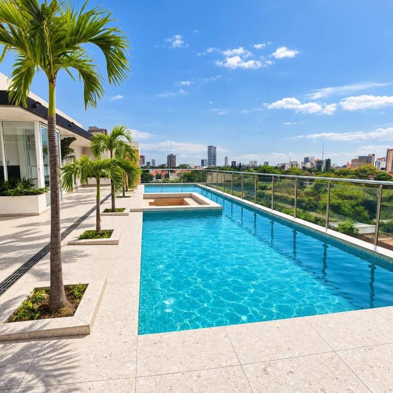 Equipetrol Piscina, Sauna y Relax Exclusivo - Two-Bedroom Apartment - 12
