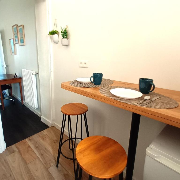 Le Joli Vert - T2 - Cosy - Wifi - TV - Lave-linge - Appartement - 12