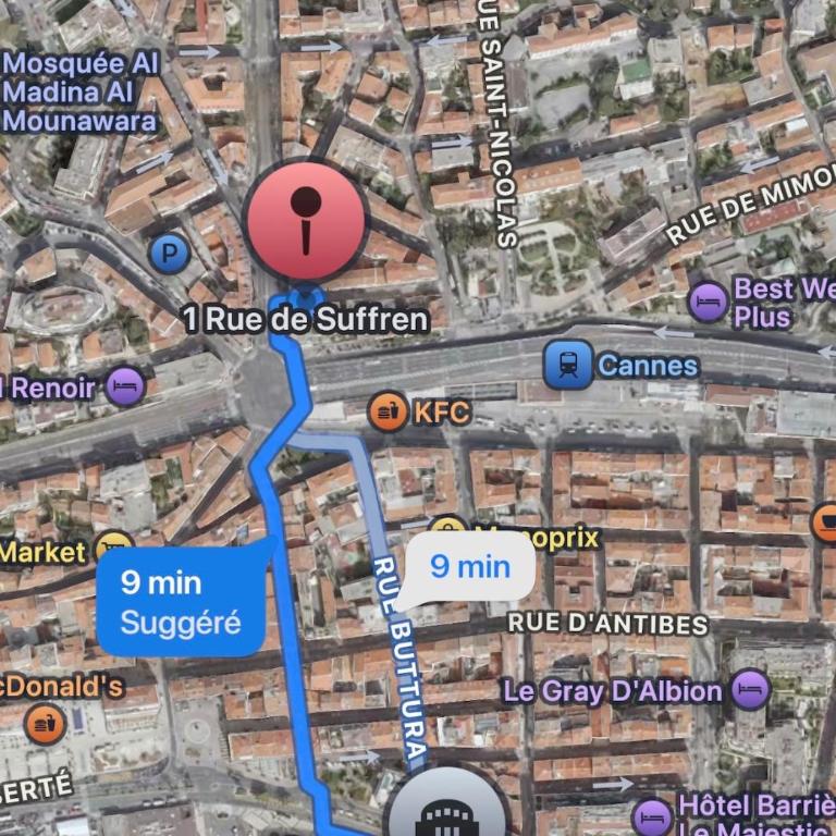 Le Carnot - Clim - 8 min Croisette - Appartement 1 Chambre - 7