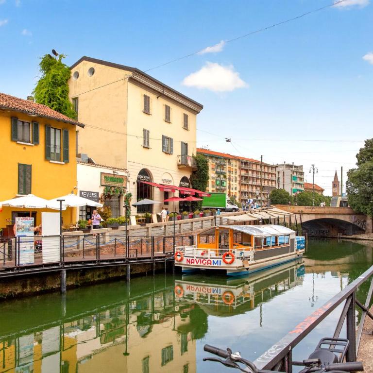 Luxury Naviglio House - 10 min Cathedral - Deluxe Apartment mit 2 Schlafzimmern - 43