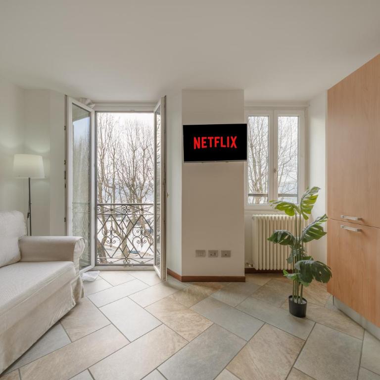 Lake Como View - Suite Lakefront - Station 5', Wifi - Appartamento con 2 Camere da Letto e Vista Lago - 23