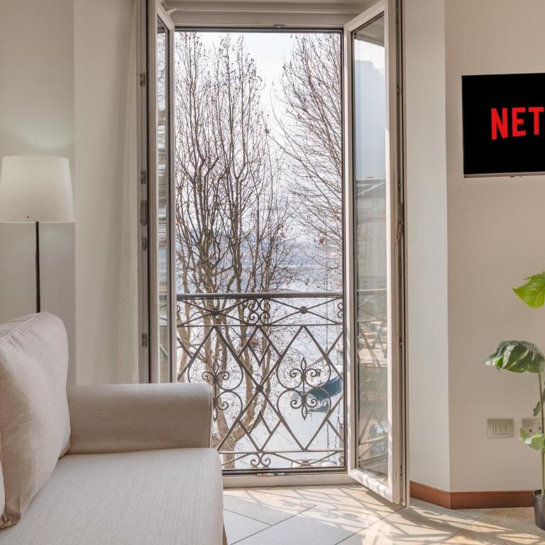 Lake Como View - Suite Lakefront - Station 5', Wifi - Appartamento con 2 Camere da Letto e Vista Lago - 1