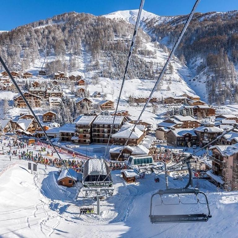 Balcon Sud, appartement au centre de La Foux avec parking privé - Appartamento con 1 Camera da Letto, Balcone e Vista Montagna - 5