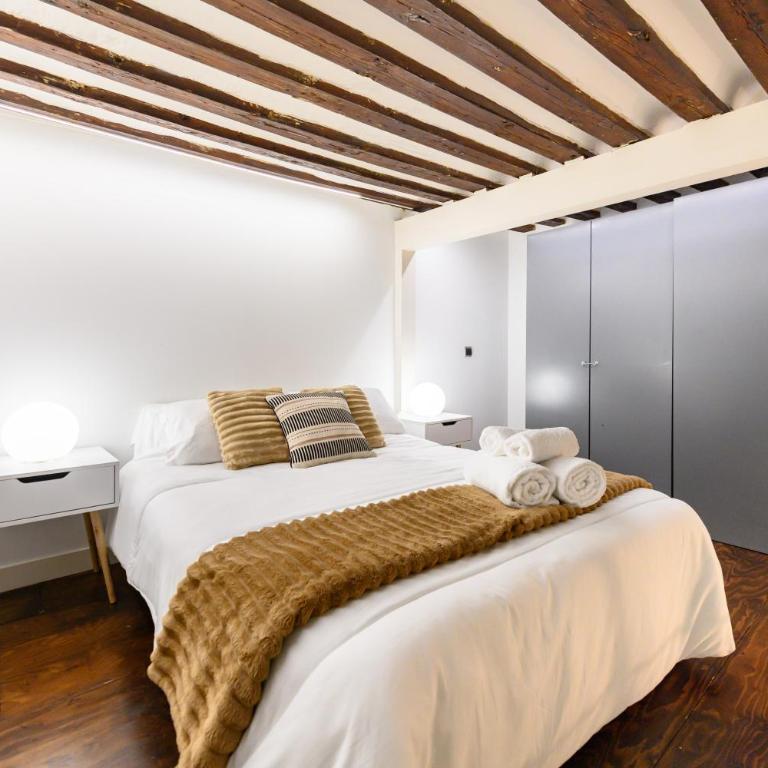 ESA121ID - Amplio Dúplex de 3 dormitorios en el Centro de Madrid - Alquiler temporal - Appartement 3 Chambres - 7