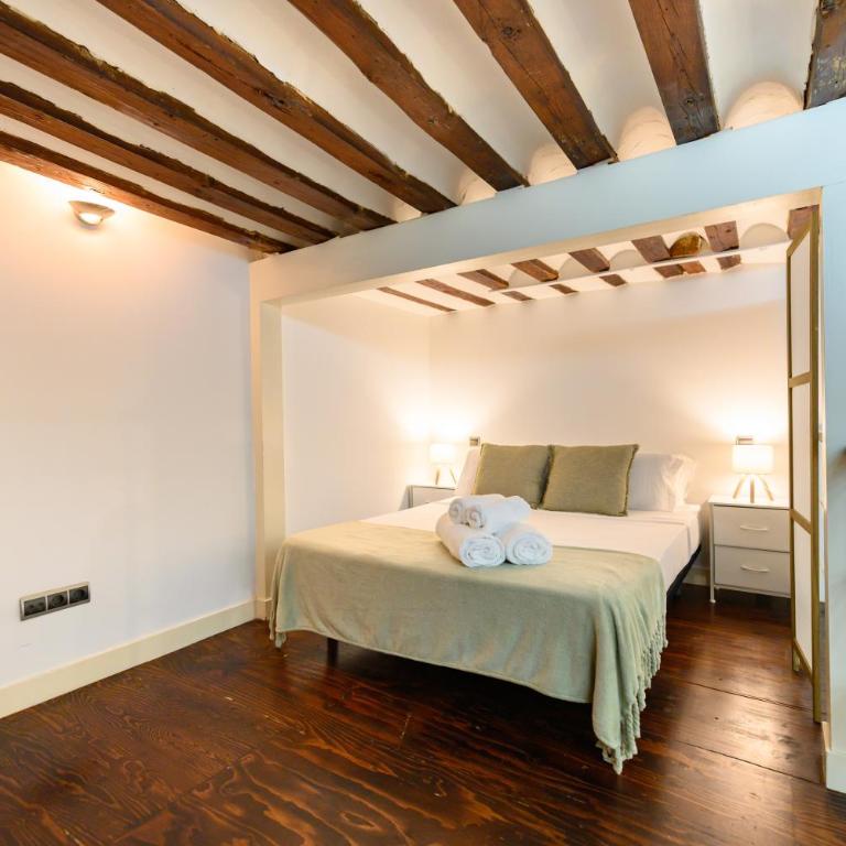 ESA121ID - Amplio Dúplex de 3 dormitorios en el Centro de Madrid - Alquiler temporal - Appartement 3 Chambres - 6