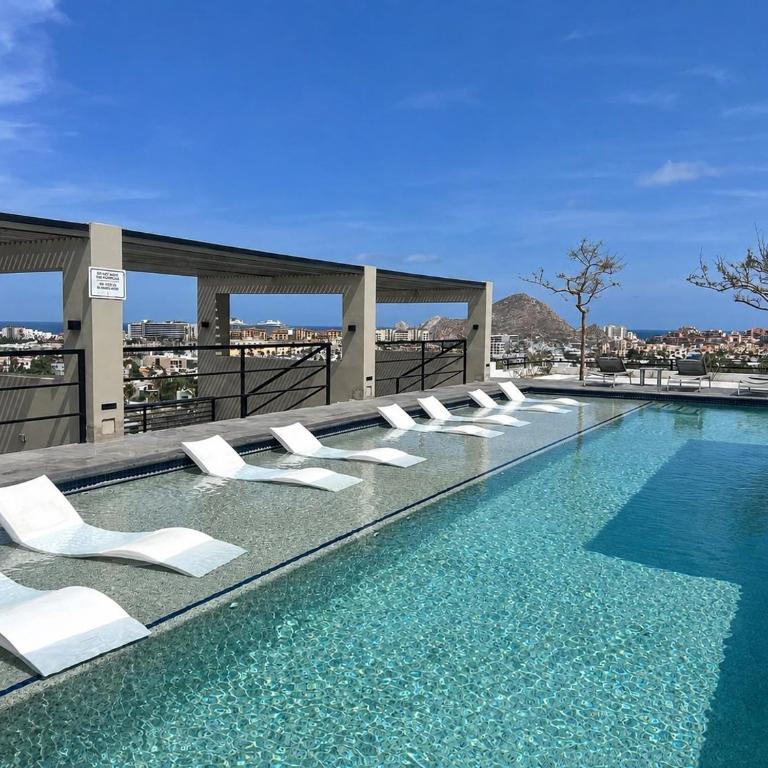 Cabo Skyview Retreat- Rooftop Pool & Gym - Apartamento de 2 dormitorios - 5