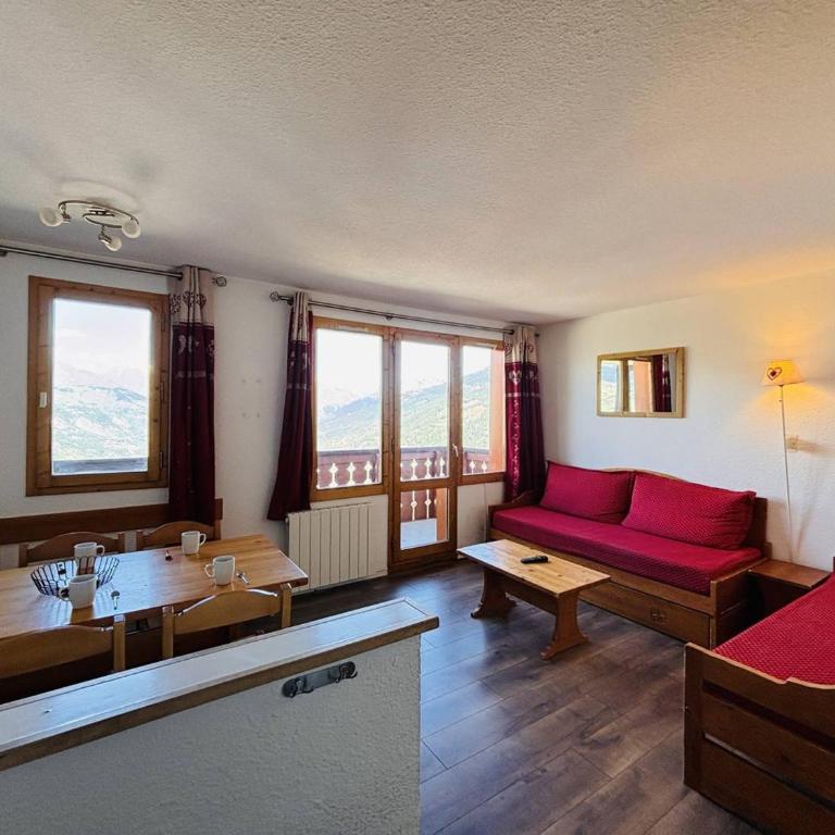 Appartement 2 pièces, 6 pers, balcon, vue Mont Blanc, animaux ok, proche pistes - Appartamento con 1 Camera da Letto - 1