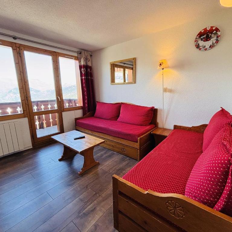 Appartement 2 pièces, 6 pers, balcon, vue Mont Blanc, animaux ok, proche pistes - Appartamento con 1 Camera da Letto - 10