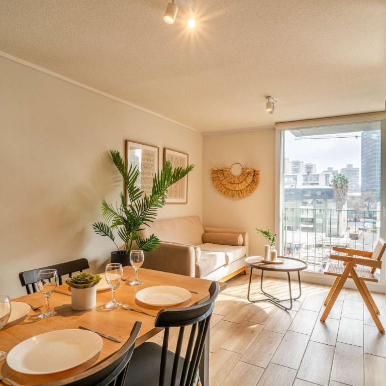 1-bed central Metro Bustamante Santiago - Apartment - 10