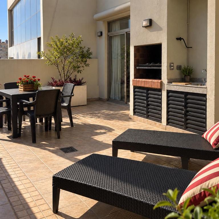 Ayres Apartments Uriburu - Studio with Terrace - 10