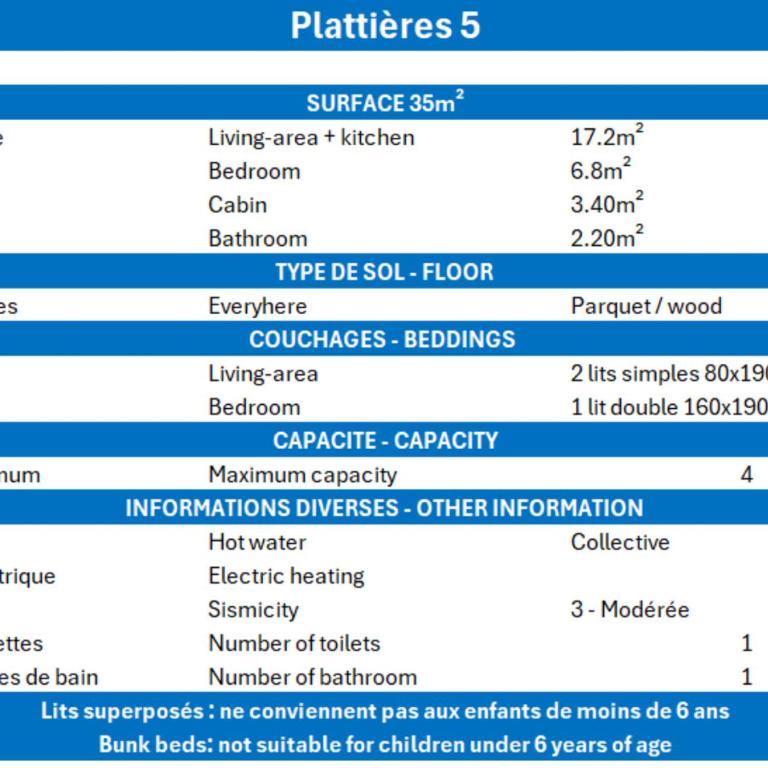 Appartement 2* Méribel, Sud, Skis aux pieds, 4 Pers. - Appartement 1 Chambre - 24